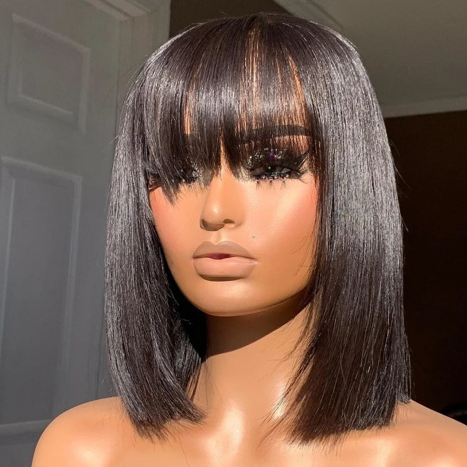 Glueless Brazilian Virgin Wig