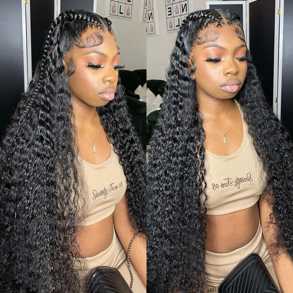 Deep Water Wave Frontal Wig