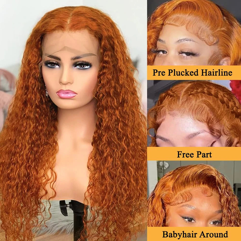 Curly Lace Human Hair Wig