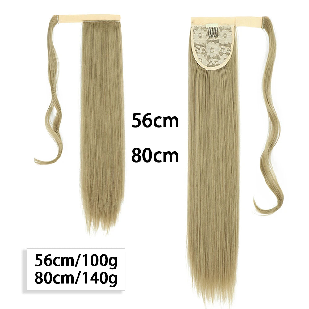 Heat Resistant Synthetic Ponytail Hair