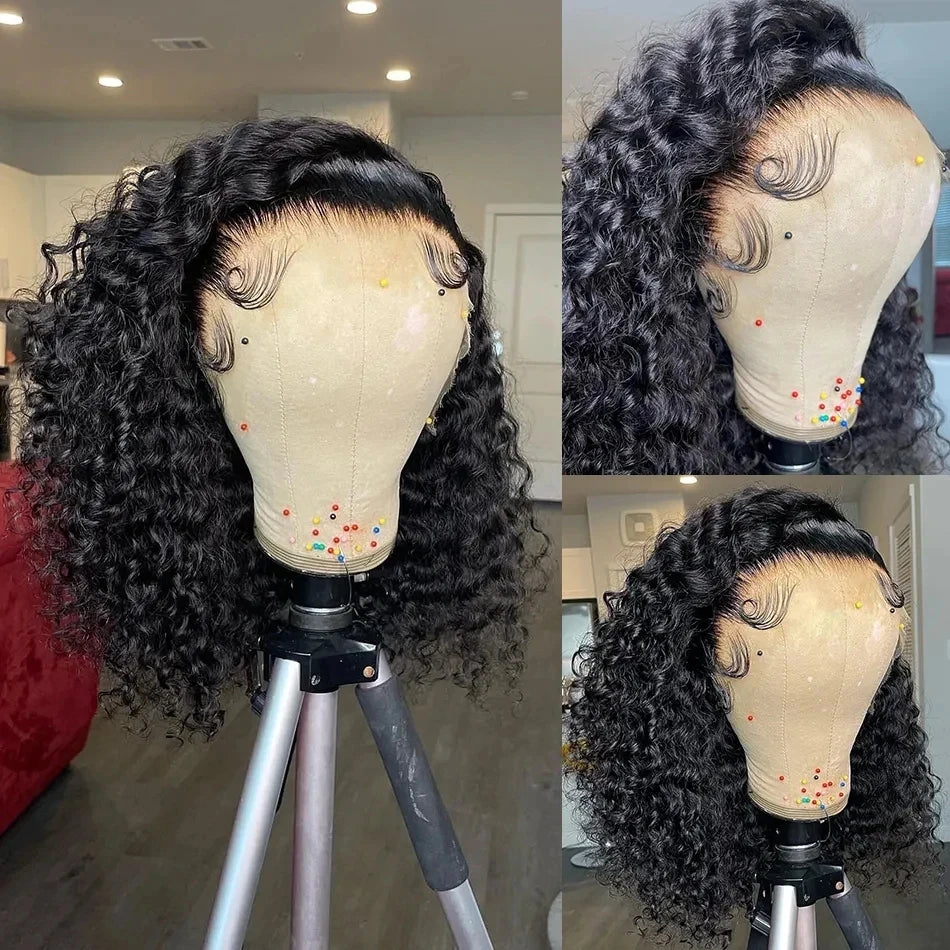 Short Bob Wave Curly Hair Wig